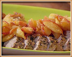 Apple Sauced Pork Chops