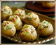 Apple Walnuts Stuffed Mushrooms