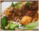 Apricot Beef with Sesame Noodles