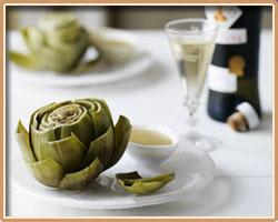 Artichokes Vinaigrette