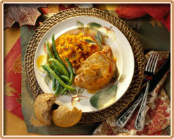Autumn Apple Chops