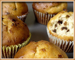 Banana Chocolate Chip Muffins
