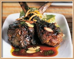 Barbecued Lamb Chops