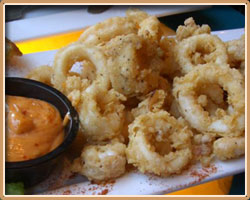 Barbecued Squid