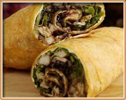 Basil Chicken Wrap