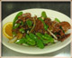Beef and Snow Peas with Rice