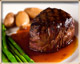 Beef Brisket with Burgundy-Orange Sauce