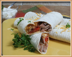 Beef Fajita Wrap