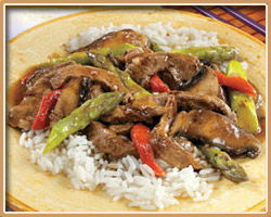 Beef Steak & Fluffy Rice 