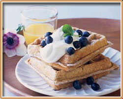 Blue Corn Waffles