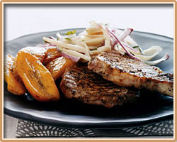 Caribbean Jerk Pork Chops
