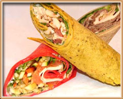 Chicken Cheese Steak Wrap