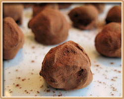 Chocolate Raspberry Truffles