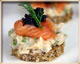Crab Canapes with English Muffins
