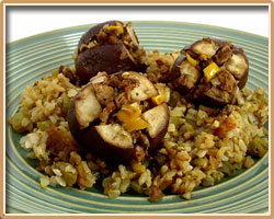 Creole Stuffed Eggplant