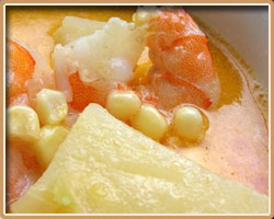 Fresh Corn and Shrimp Chowder