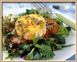 Goat's Cheese Salad with Sweet and Sour Onions
