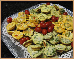 Holiday Appetizer Quiche