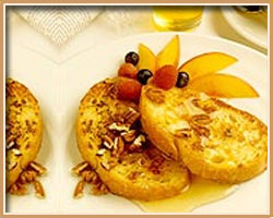 Honey Custard French Toast
