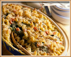 Macaroni and Cheese with Vegetables