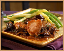 Medallions Of Pork with Riesling Sauce