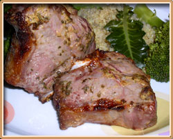 Minted Lamb Patties