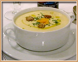 Mushroom and Cheddar Cheese Soup