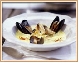 Mussel Soup (Moules Mariniere)