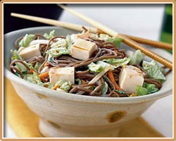 Noodle Salad with Cheese