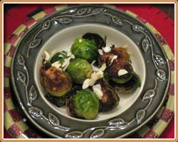 Nutty Brussels Sprouts