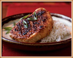 Pork Chops and Rice
