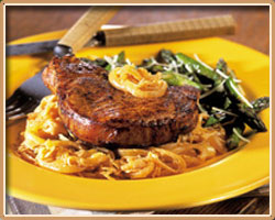 Pork Chops Paprikash