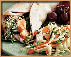 Quick Turkey Appetizers with Tortillas