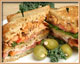 Salmon Sandwiches With Pesto Mayonnaise 