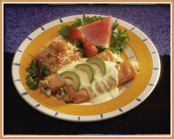 Seafood Enchiladas