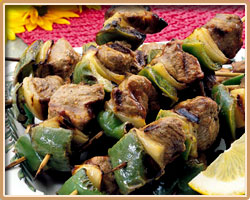 Teriyaki Lamb Kabobs