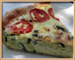 Vegetable Quiche